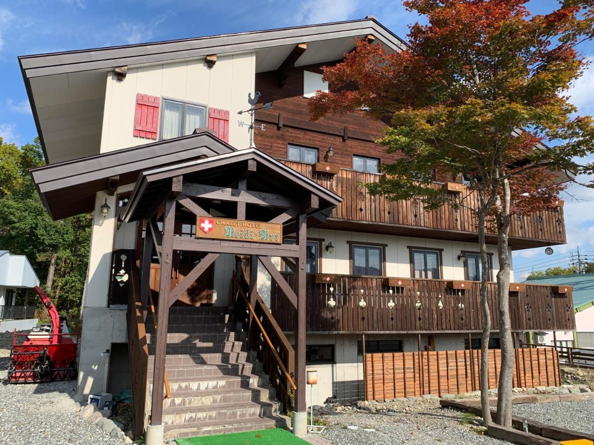 Heidihof Hotel Хакуба-Мура Экстерьер фото