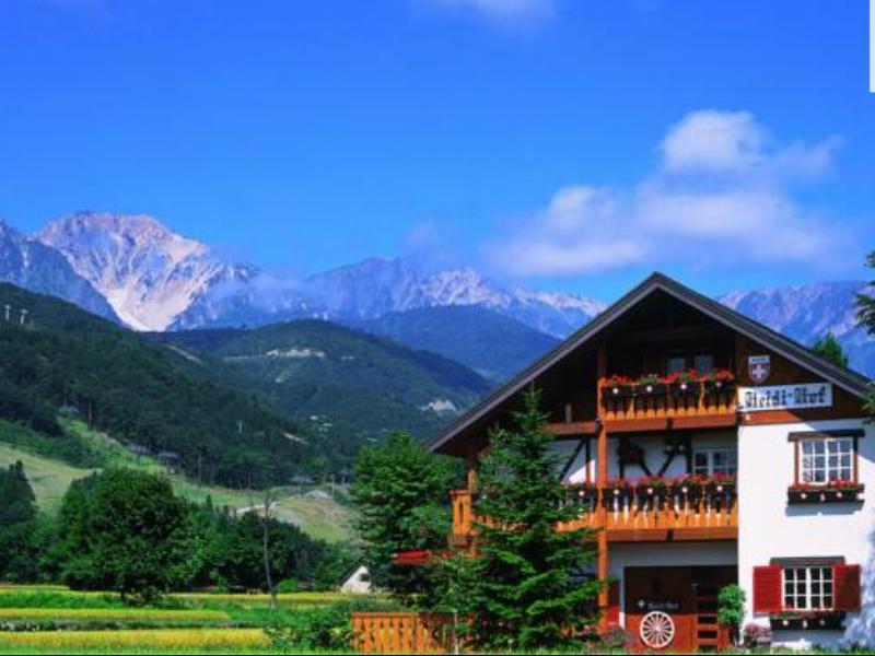 Heidihof Hotel Хакуба-Мура Экстерьер фото