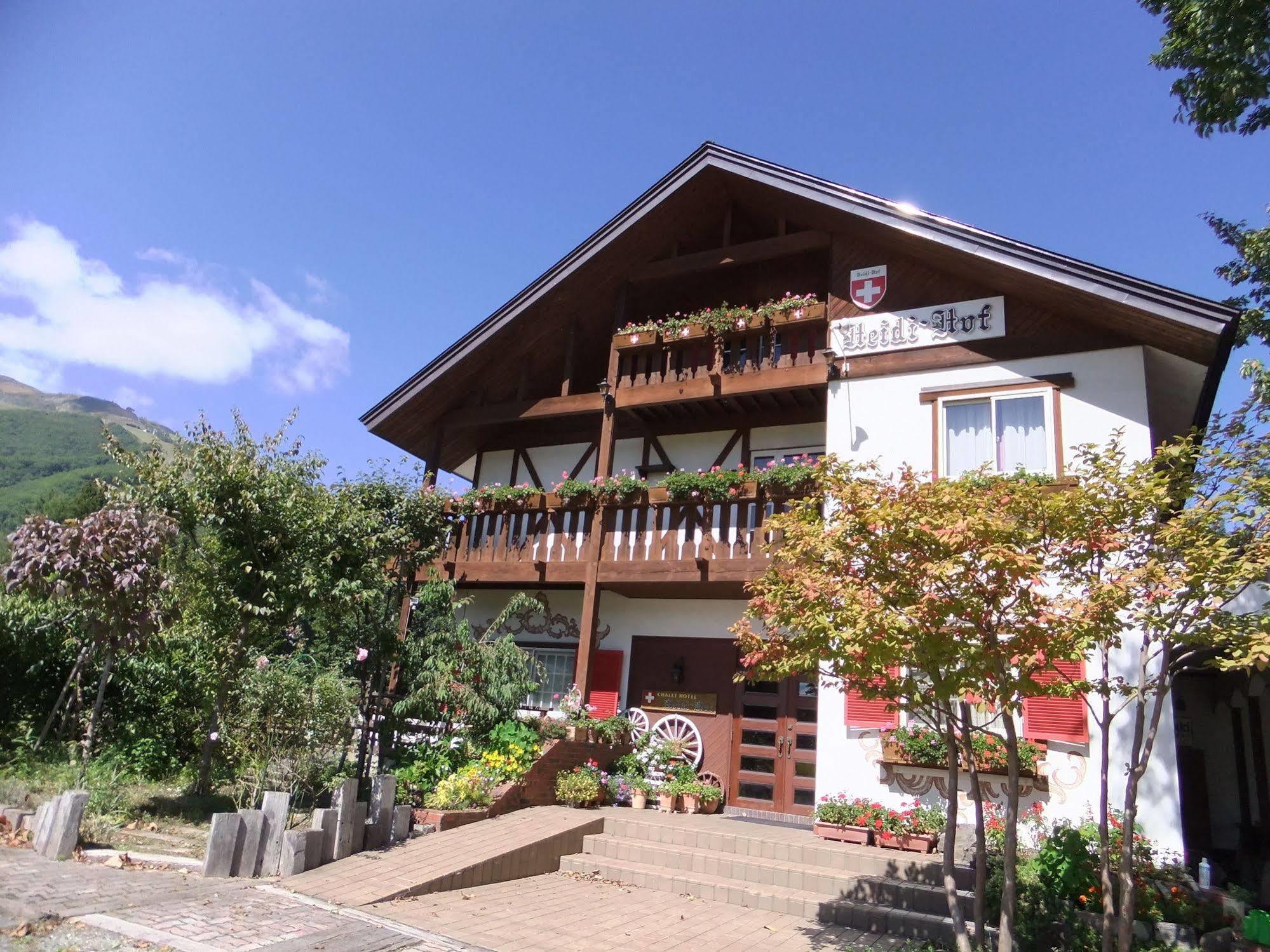 Heidihof Hotel Хакуба-Мура Экстерьер фото