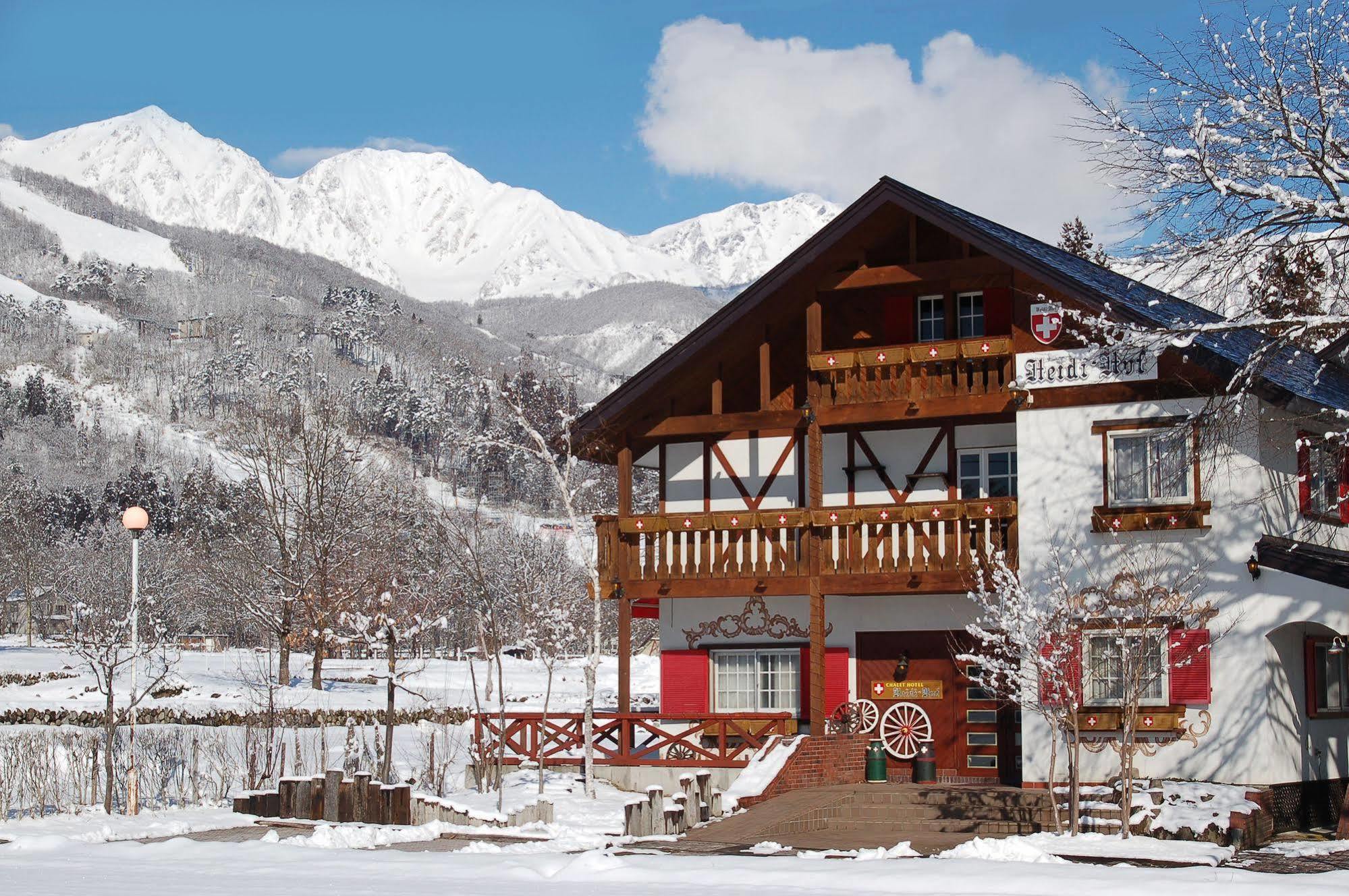 Heidihof Hotel Хакуба-Мура Экстерьер фото